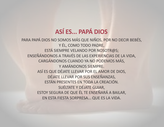 Así es... papá Dios Enero 28 de 2012